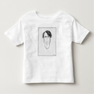 Karikatur von W.B. Yeats, 1898 Kleinkind T-shirt