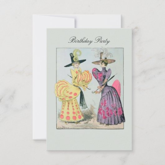 Karikaturen ~ Einladungen / UAWG (Vorderseite)