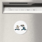 Karikaturen von Evilontwolegs Magnet (In Situ (Geschirrspüler))