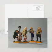 Karikaturen von Musikern Postkarte (Vorne/Hinten)