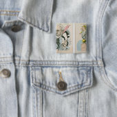 Karikaturen von Victor Hugo und von Napoleon III Button (Beispiel)