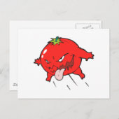 Karikaturencharakter Postkarte (Vorne/Hinten)