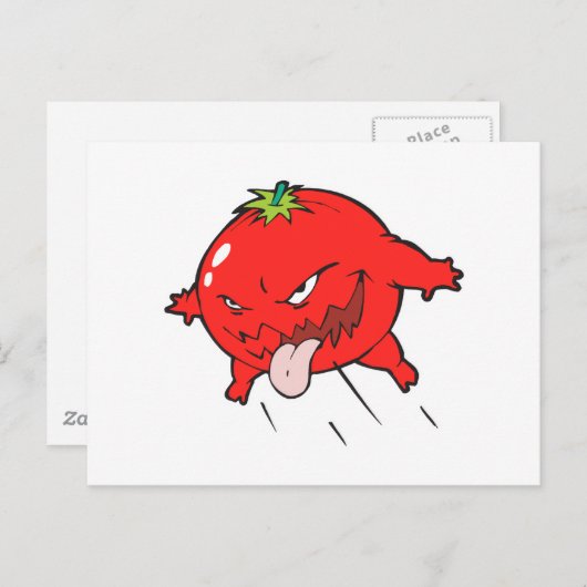 Karikaturencharakter Postkarte (Vorne/Hinten)