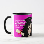 Karikaturengeschenk Weibliche Indianerin Tasse (Links)