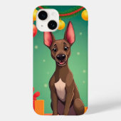 Karikaturenhund Case-Mate iPhone Hülle (Rückseite)