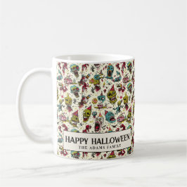 Karikaturenkulls Halloween Kaffeetasse