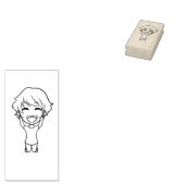 Karikaturenzeichen c1e4p20 gummistempel (Stempel)