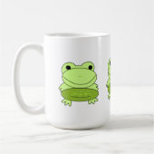 Karikaturfrösche Kaffeetasse (Links)