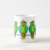 Karikaturvögel Kaffeetasse (Mittel)