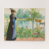 Karin by Shore by Carl Larsson Puzzle (Horizontal)