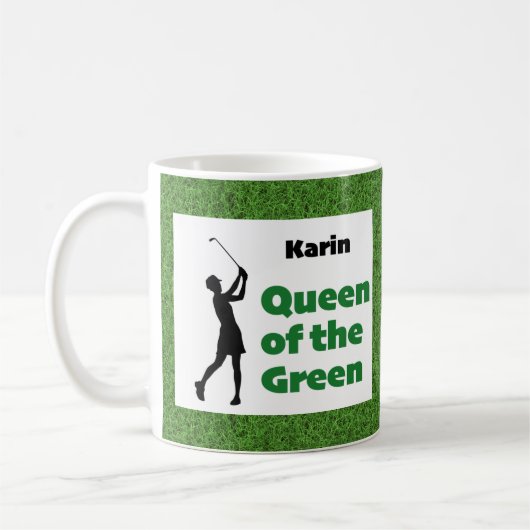Karin Queen of the Green Kaffeetasse (Links)
