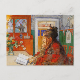 Karin Reading im Abend Postkarte