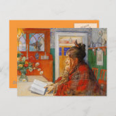 Karin Reading Postkarte (Vorne/Hinten)