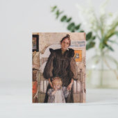 Karin und Kersti c1890 Postkarte (Stehend Vorderseite)