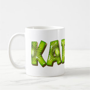 Karina Name Kiwi Style Tasse Teetasse Kaffeetasse