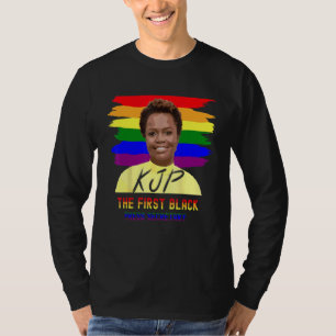 Karine Jean Pierre Black African Frau Secretary P T-Shirt