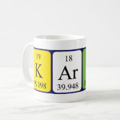 Karinne Periodenname Tasse (Vorderseite Links)