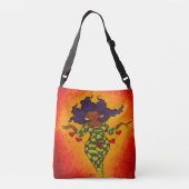 KarinsArt - GRATEFUL Tragetaschen Mit Langen Trägern (Rückseite)