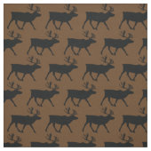 Kariou Silhouetten Brown Stoff (Muster)