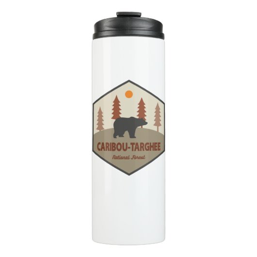 Kariou-Targhee-Waldbär Thermosbecher (Vorderseite)