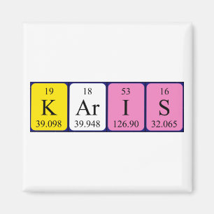 Karis Periodenmagnet Magnet