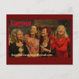Karisma Postcard Feiertagspostkarte