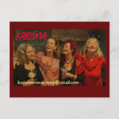 Karisma Postcard Feiertagspostkarte (Vorderseite)
