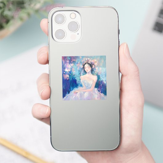 Karissa Color Pop Vinyl Sticker (Telefon)