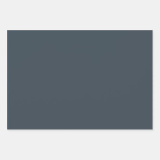 Karkohle Black Matte Wrapping Paper Sheets Geschenkpapier Set (Vorderseite 2)