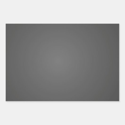 Karkohle-Gradientenpapier aus Silberombré Geschenkpapier Set (Vorderseite 2)