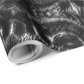 Karkohle Mandala Wrapping Paper Geschenkpapier (Rolleneckpunkt)