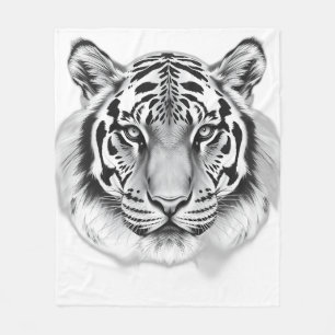 Karkohle-Sketch des Tigergefechtes Fleecedecke