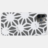 Karkohlegrau-geometrisches Muster Case-Mate iPhone Hülle (Rückseite (Horizontal))