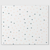 Karkohlerosa gestricheltes Wrapping-Papier Geschenkpapier (Flach)