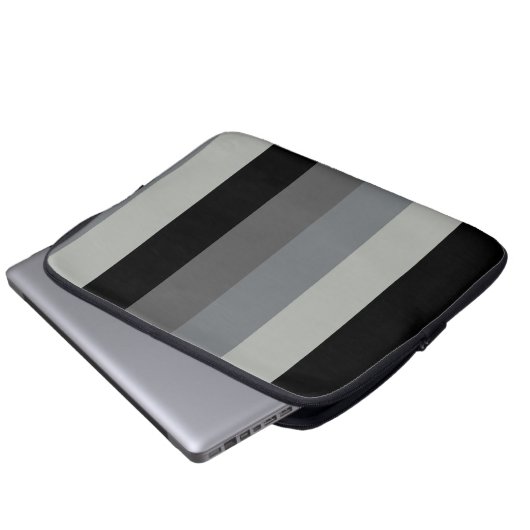 Karkohlestaub Laptopschutzhülle (Vorne Knopf)