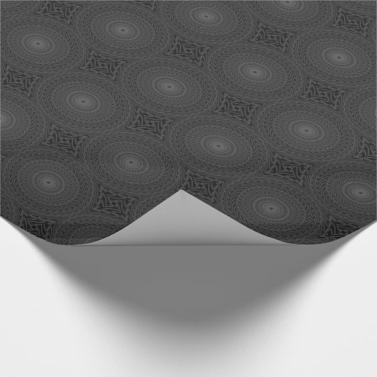 Karkohlezirkeln Geschenkpapier (Ecke)