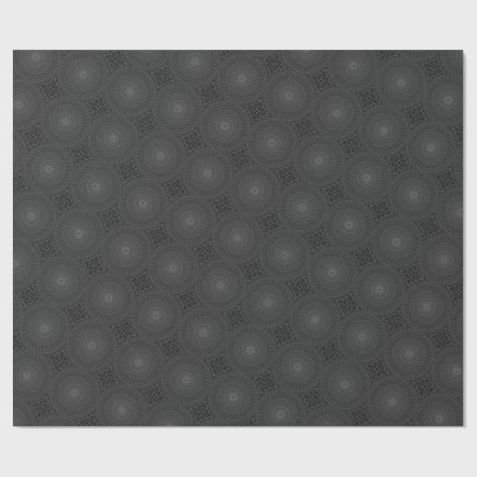 Karkohlezirkeln Geschenkpapier (Flach)