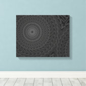 Karkohlezirkeln Leinwanddruck (Insitu (Holzboden))