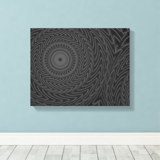 Karkohlezirkeln Leinwanddruck (Insitu (Holzboden))