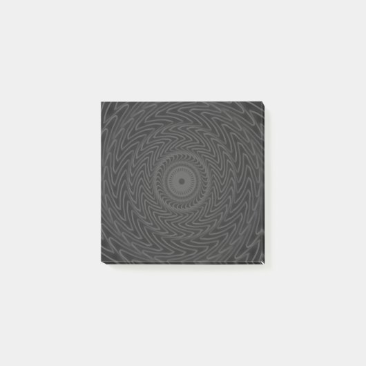 Karkohlezirkeln Post-it Klebezettel (Vorderseite)