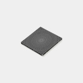 Karkohlezirkeln Post-it Klebezettel (angewinkelt)