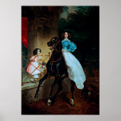 Karl Bryullov: Ein Rider Poster (Vorne)