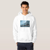 Karl D. Bradley mit Crew-Namen (blauer Sepia) Hoodie (Vorne ganz)
