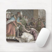 Karl der Große (742-814) empfängt die Botschafter Mousepad (Mit Mouse)