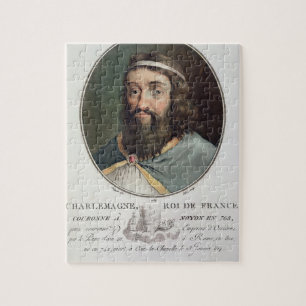Karl der Große (747-814), König von Frankreich, Puzzle