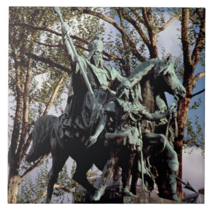 Karl der Große (Carolus Magnus, Charles das groß Fliese