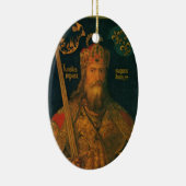Karl der Große durch Dürer Verzierung Keramikornament (Rechts)