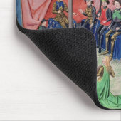 Karl der Große und seine Barons, die verzaubert Mousepad (Ecke)