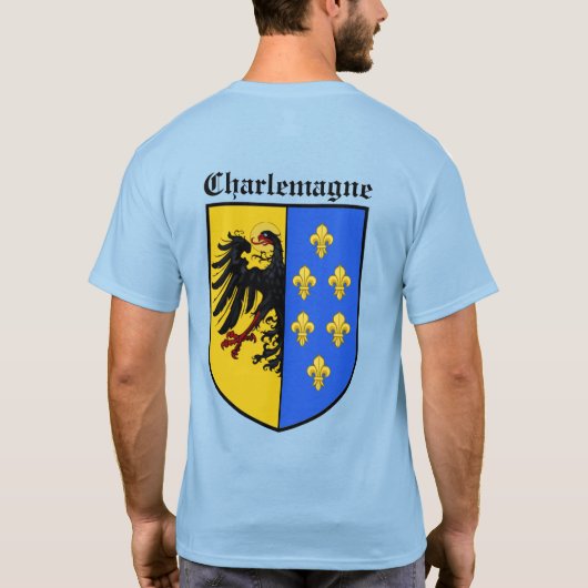 Karl- der Großewappen Shirt (Rückseite)