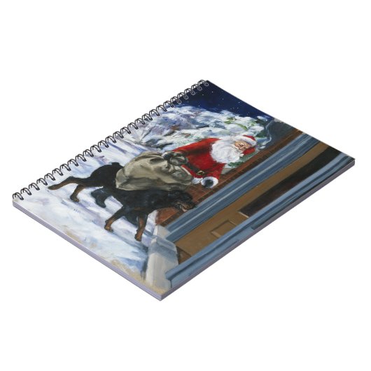 Karl, der Weihnachtsmann von hilft <Carl's Notizblock (Linke Seite)